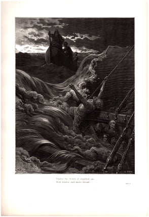 Item #36324 "Under the water it rumbled on, Still louder and more dread." - Original Plate with...