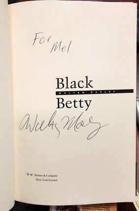Black Betty. (Signed and Inscribed Copy).