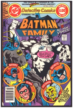 Item #36368 Detective Comics #482. Jim Starlin