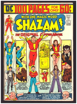 Item #36385 Shazam! #12. Nelson E. Bridwell, Elliot S! Maggin, C. C. Beck