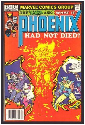 Item #36388 What If #27 Featuring the X-Men. (What If Phoenix Had Not Died?). Mark Gruenwald,...