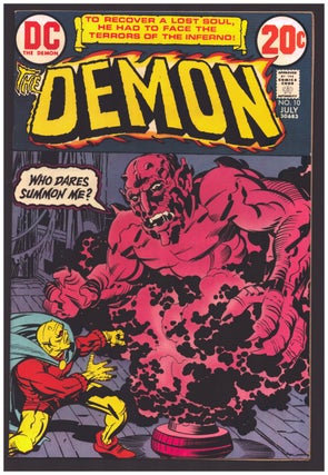 Item #36393 The Demon #10. Jack Kirby