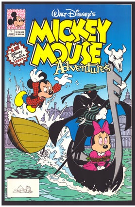 Item #36407 Walt Disney's Mickey Mouse Adventures Complete Eighteen Issue Series. Floyd...
