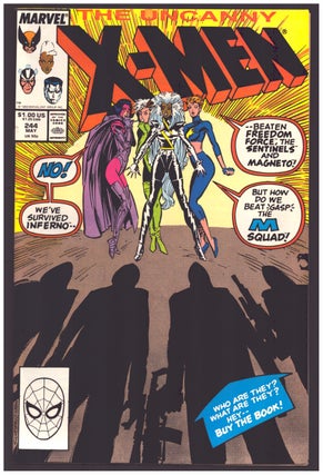 Item #36446 The Uncanny X-Men #244. Chris Claremont, Marc Silvestri
