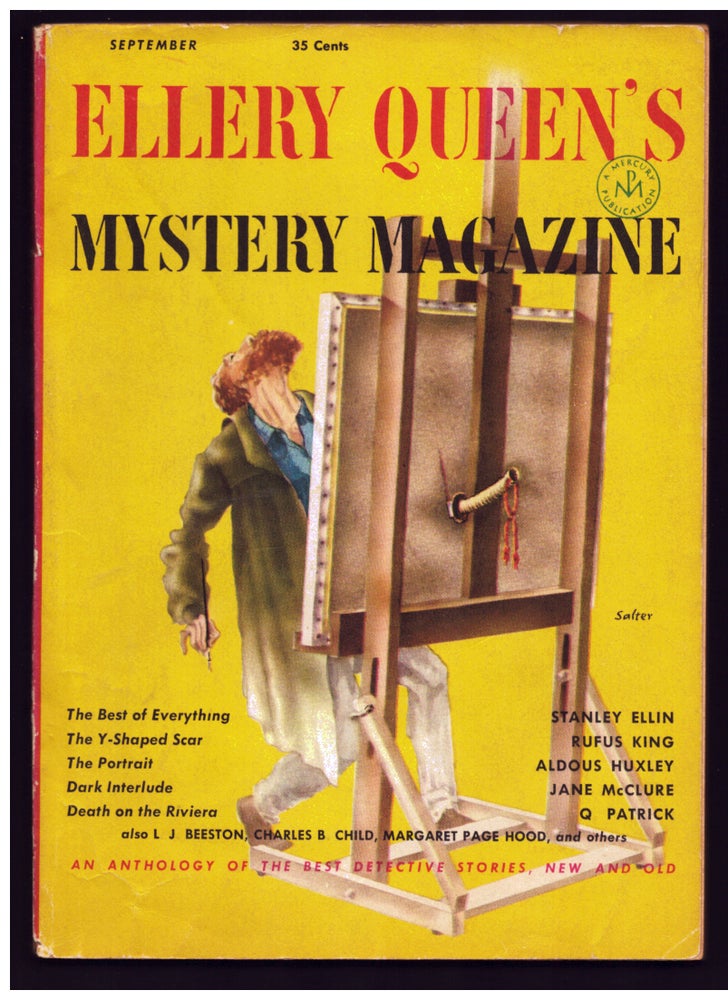 Item #36517 The Best of Everything in Ellery Queen's Mystery Magazine September 1952. Stanley Ellin.