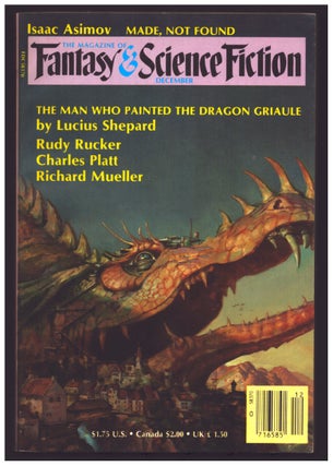 Item #36522 The Man Who Painted the Dragon Griaule in The Magazine of Fantasy and Science Fiction...