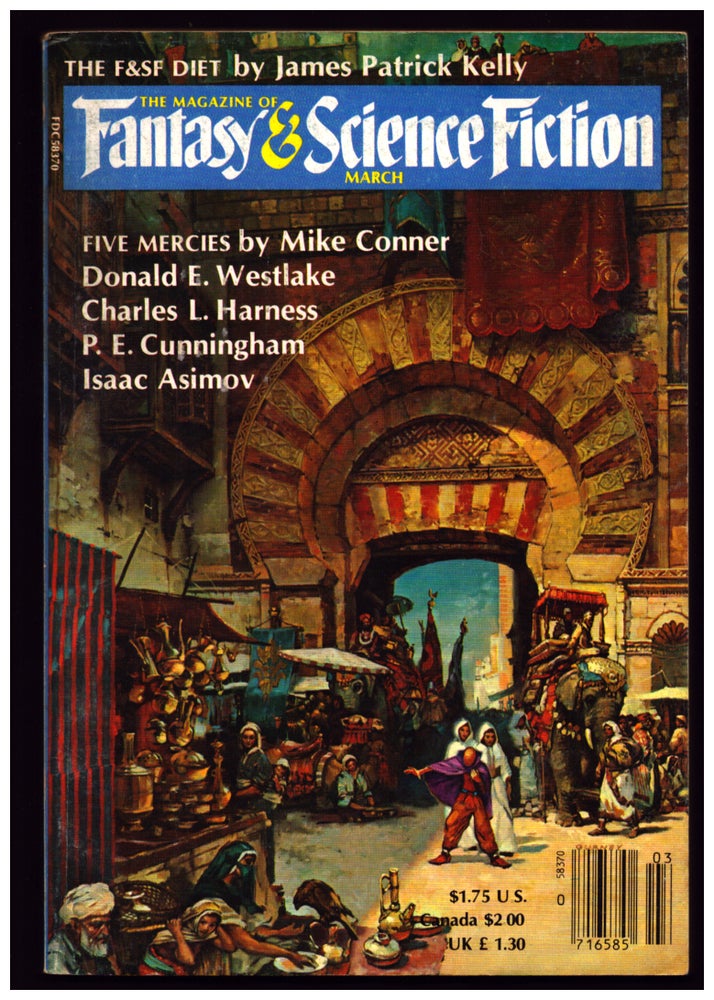Item #36523 The Music of the Spheres in The Magazine of Fantasy and Science Fiction March 1984. Bradley Denton.