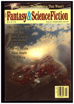 Item #36524 Crisis of the Month in The Magazine of Fantasy and Science Fiction March 1988. Ben Bova