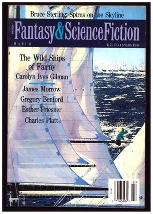 Item #36526 Doing Alien in The Magazine of Fantasy and Science Fiction March 1994. Gregory Benford