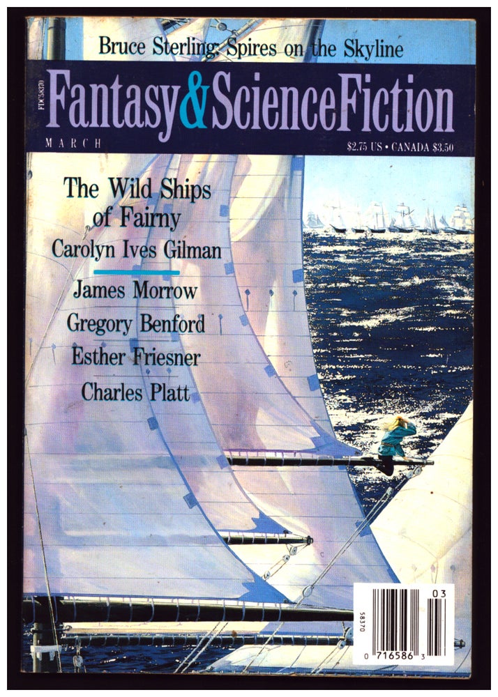 Item #36526 Doing Alien in The Magazine of Fantasy and Science Fiction March 1994. Gregory Benford.