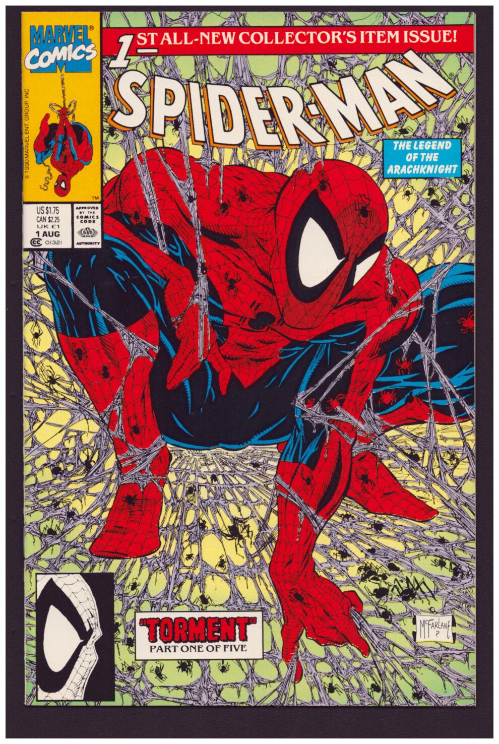 Spider-Man #1 Todd McFarlane アメコミ Spider-Man #1 | Todd McFarlane | First Edition