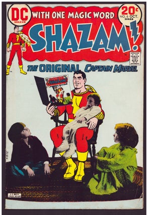 Item #36552 Set of 7 Shazam! Comics. Elliot S. Maggin, C. C. Beck