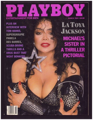 Item #36567 Playboy March 1989. (La Toya Jackson Cover). Arthur Kretchmer, ed