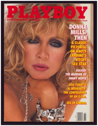 Item #36571 Playboy November 1989. (Donna Mills Cover). Arthur Kretchmer, ed