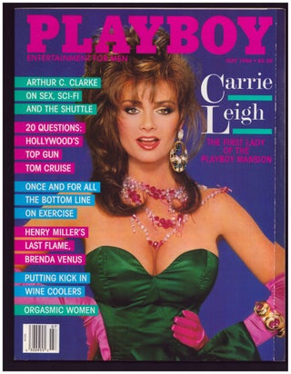 Item #36576 Playboy July 1986. (Carrie Leigh Cover). Arthur Kretchmer, ed