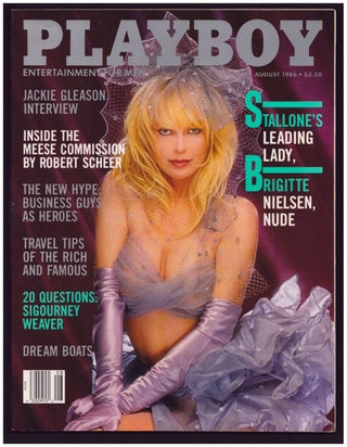 Item #36577 Playboy August 1986. (Lilian Muller Cover). Arthur Kretchmer, ed