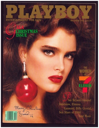 Item #36581 Playboy December 1986. (Brooke Shields Cover). Arthur Kretchmer, ed