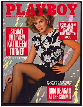 Item #36583 Playboy May 1986. (Kathleen Turner Cover). Arthur Kretchmer, ed