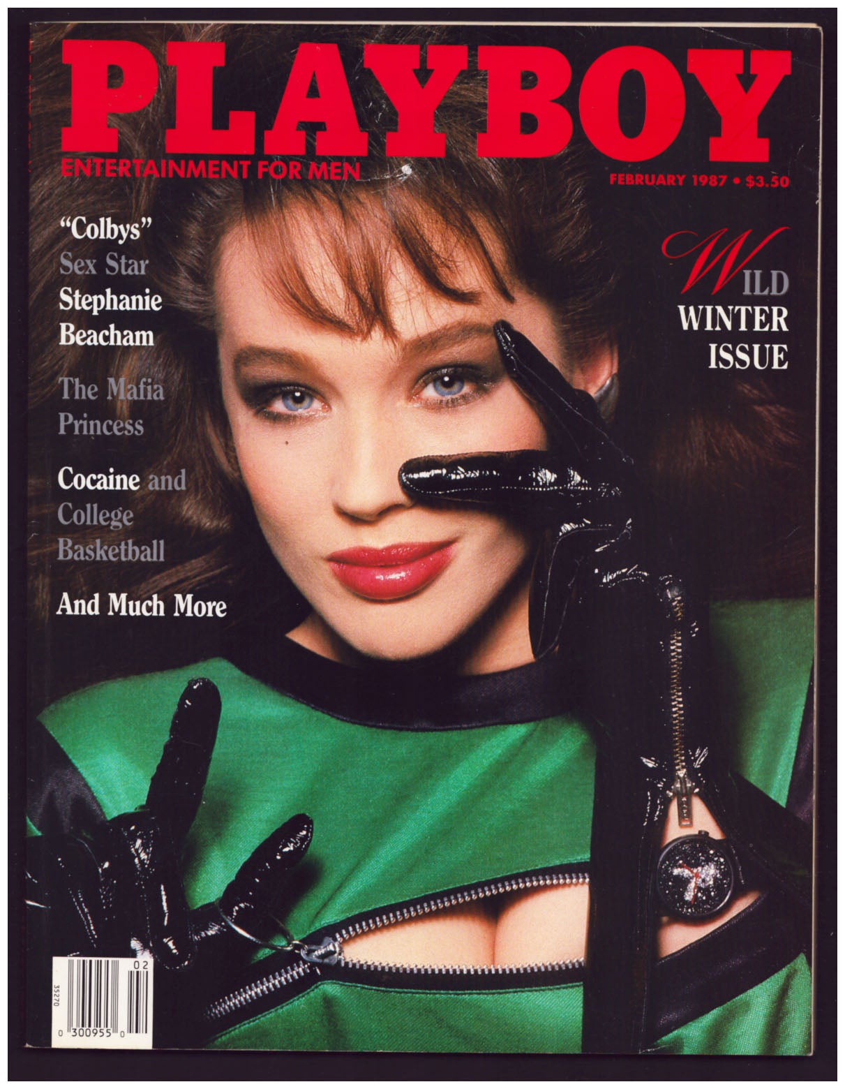 Playboy February 1987. Joanne Russell Cover | Arthur Kretchmer, ed | First  Edition