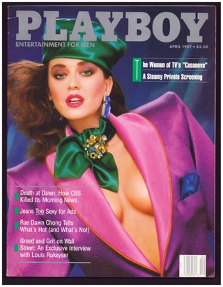 Item #36601 Playboy April 1987. (Ava Fabian Cover). Arthur Kretchmer, ed