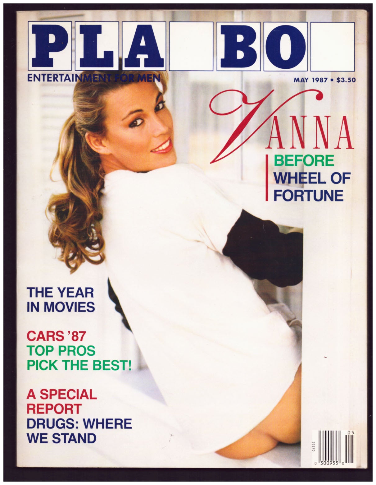 Playboy May 1987. Vanna White Cover by Arthur Kretchmer, ed on Parigi Books