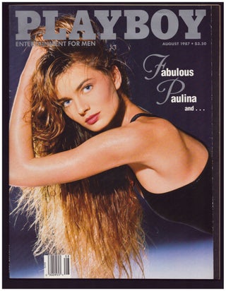 Item #36605 Playboy August 1987. (Paulina Porizkova Cover). Arthur Kretchmer, ed