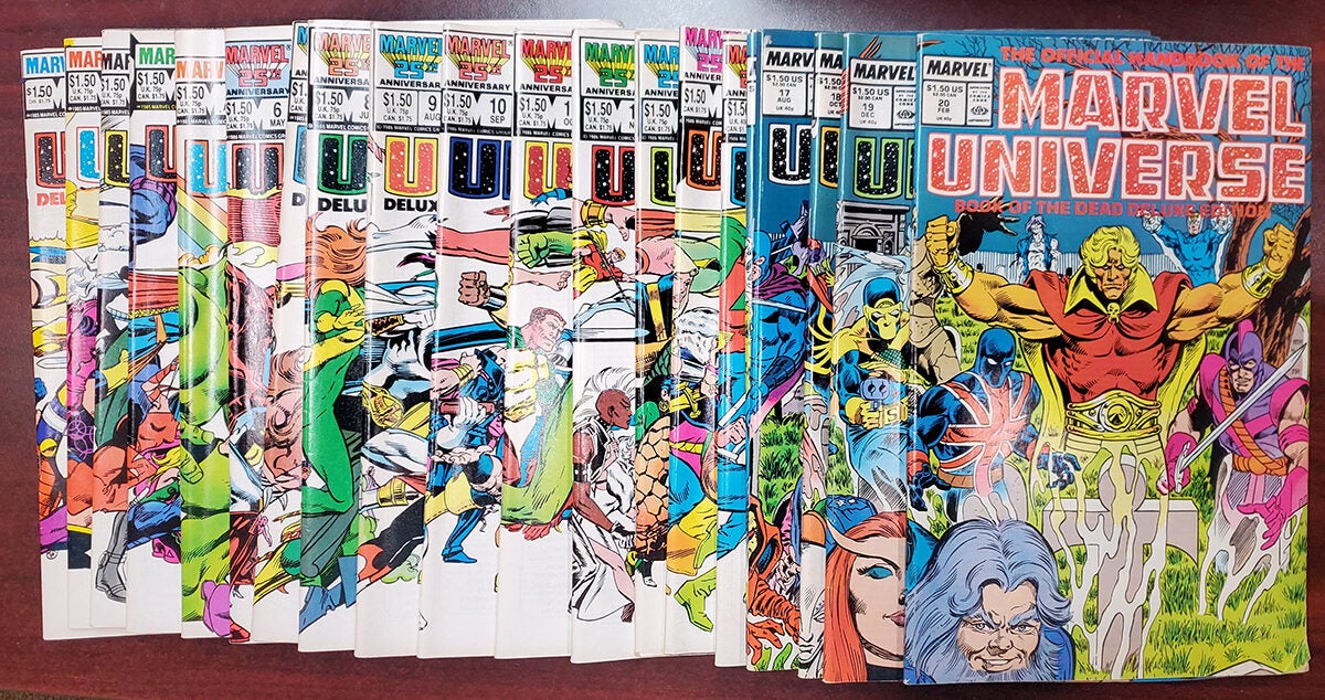 The Official Handbook of the Marvel Universe + The Official Handbook of ...