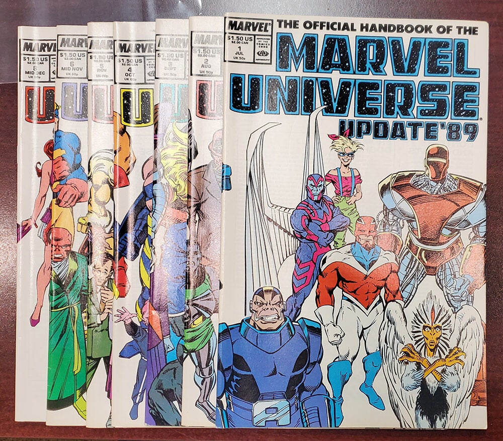 The Official Handbook of the Marvel Universe + The Official Handbook of ...
