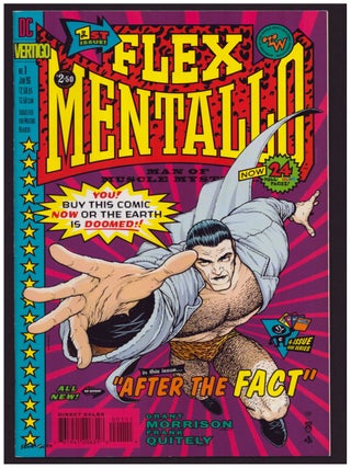 Item #36696 Flex Mentallo Complete Mini Series. Grant Morrison, Frank Quitely