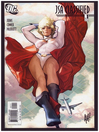 Item #36735 JSA Classified #1 Adam Hughes Cover. Geoff Johns, Amanda Conner