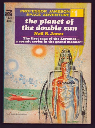 Item #36746 The Planet of the Double Sun. Neil R. Jones