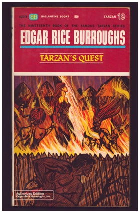 Item #36754 Tarzan's Quest. Edgar Rice Burroughs