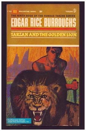 Item #36756 Tarzan and the Golden Lion. Edgar Rice Burroughs