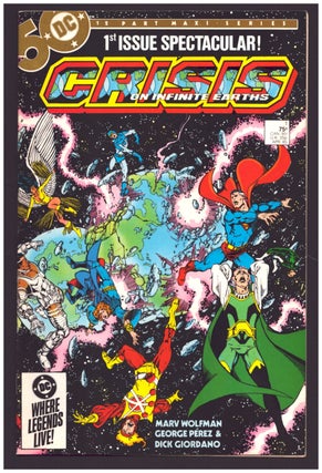 Item #36770 Crisis on Infinite Earths Complete Series. Marv Wolfman, George Perez