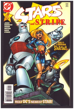 Item #36786 Stars and S.T.R.I.P.E. Complete Series Instant Collection. Geoff Johns, Lee Moder