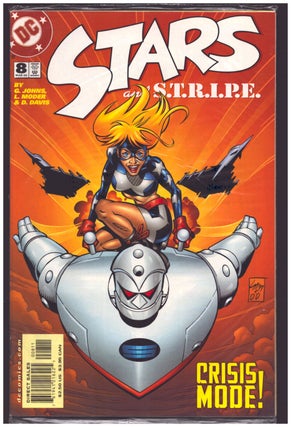 Item #36787 Stars and S.T.R.I.P.E. #8 Polybagged. Geoff Johns, Lee Moder