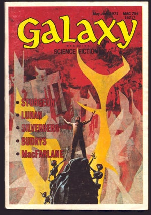 Item #36809 The Verity File in Galaxy Magazine May-June 1971. Theodore Sturgeon