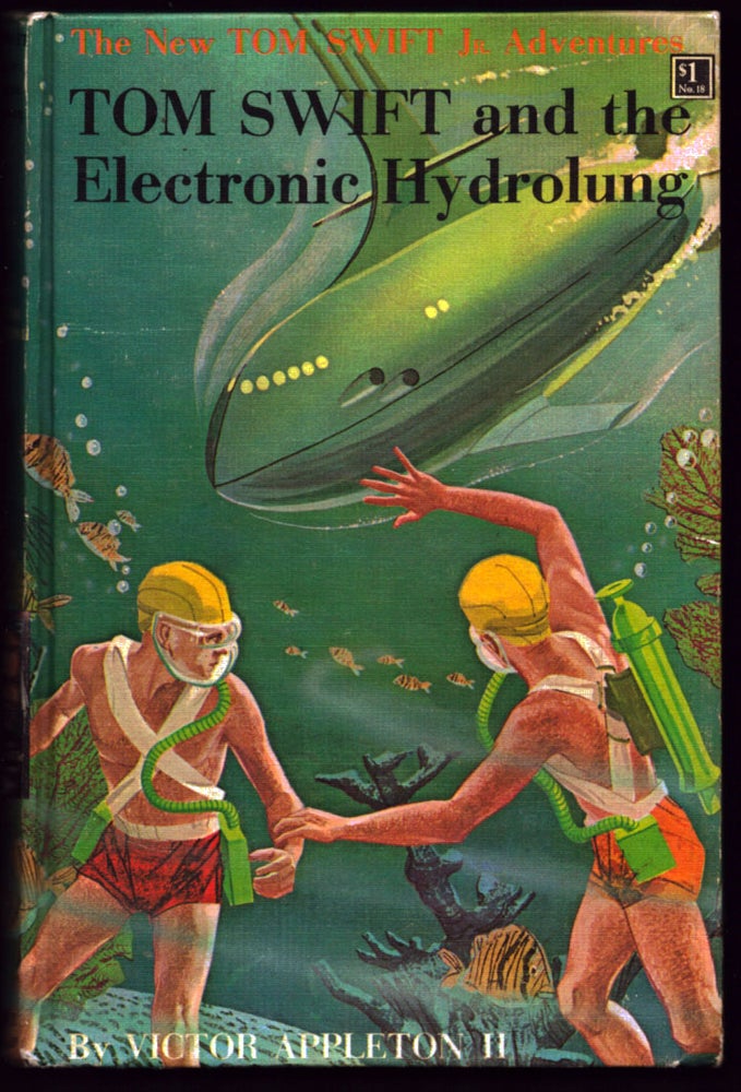 Item #36815 Tom Swift and the Electronic Hydrolung. Victor Appleton II, James Lawrence.