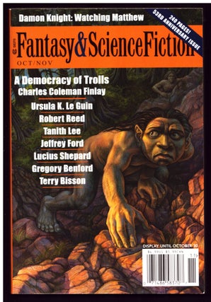 Item #36816 The Magazine of Fantasy & Science Fiction October-November 2002. Gordon Van Gelder, ed