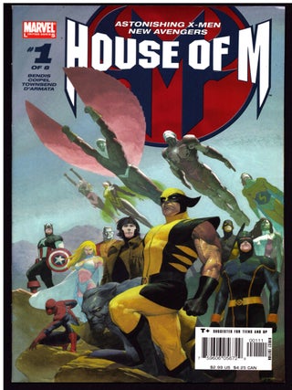 Item #36823 House of M Complete Series. Brian Michael Bendis, Olivier Coipel