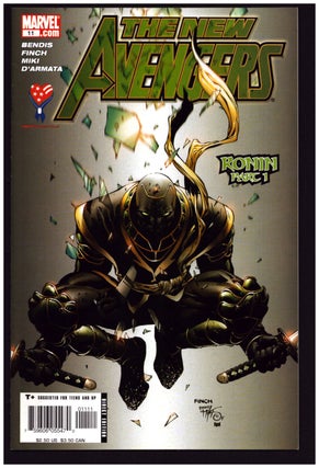Item #36848 New Avengers #11. Brian Michael Bendis, David Finch