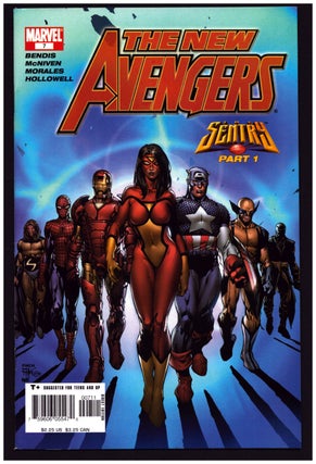 Item #36849 New Avengers #7. Brian Michael Bendis, Steve McNiven