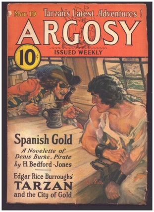 Tarzan and the City of Gold in Argosy March 12, 1932 to April 16, 1932.