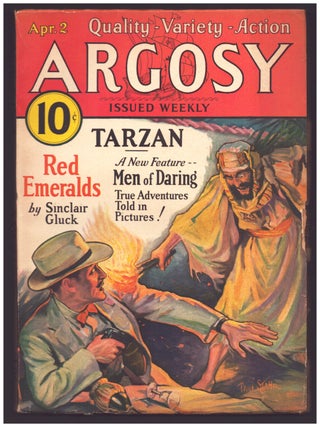 Tarzan and the City of Gold in Argosy March 12, 1932 to April 16, 1932.