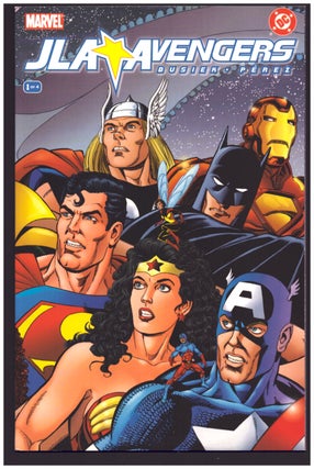 Item #36883 JLA Avengers Complete Mini Series. Kurt Busiek, George Perez