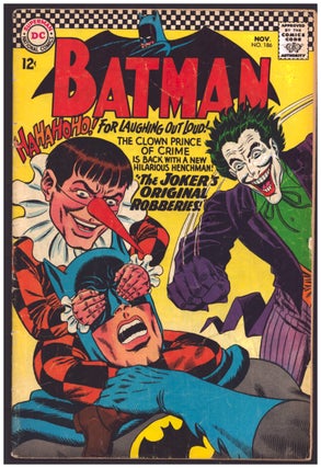 Item #36890 Batman #186. John Broome, Sheldon Moldoff