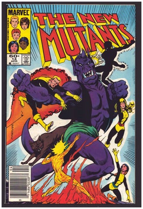 Item #36897 The New Mutants #14 Newsstand Edition. Chris Claremont, Sal Buscema