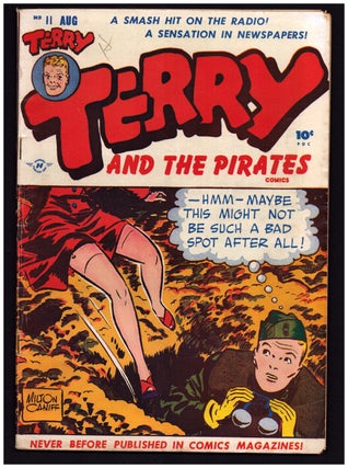 Item #36908 Terry and the Pirates Comics #11. Milton Caniff, C. C. Beck, Bob Powell