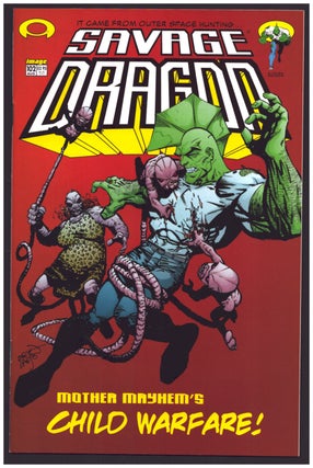 Item #36921 Savage Dragon #102. (First Preview Appearance of Invincible). Erik Larsen