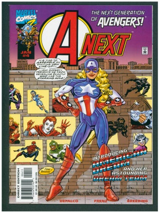 Item #36943 A Next #4. Tom DeFalco, Ron Frenz